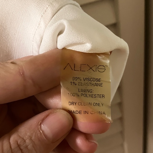 Alexis Erica White Cold Shoulder Blouse - Picture 6 of 10